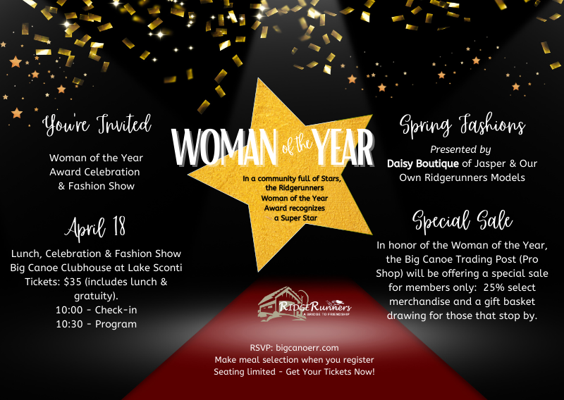 Woman of the Year Celebration April 18